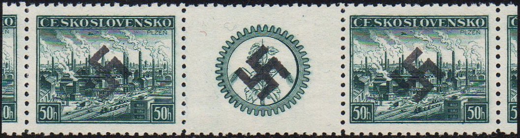 Briefmarken Sudetenland stamps Rumburg